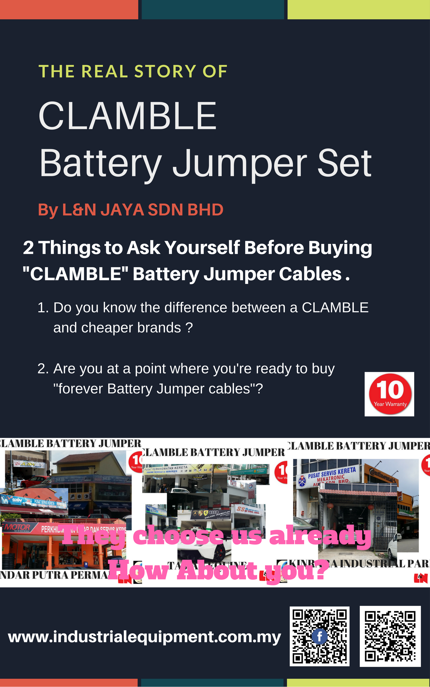 Clamble jumper set
