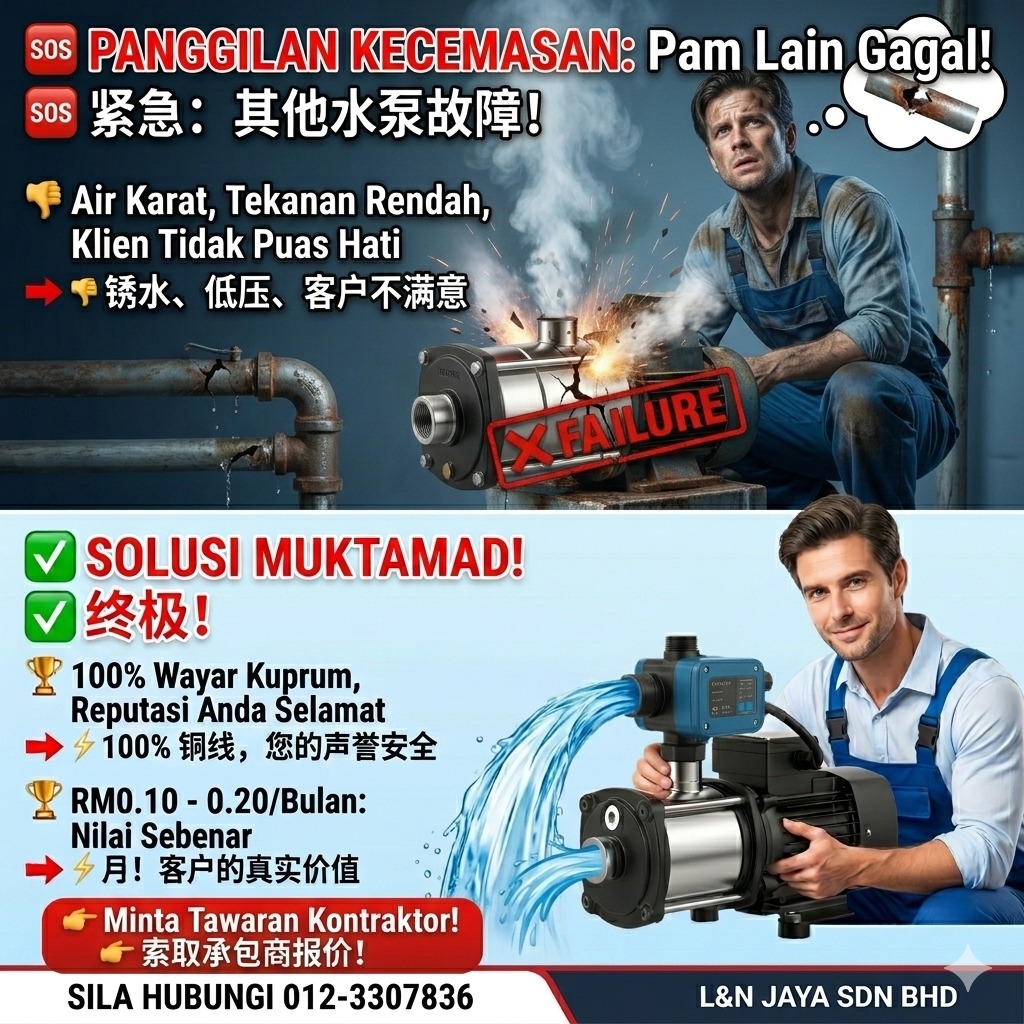kitar semula pam air