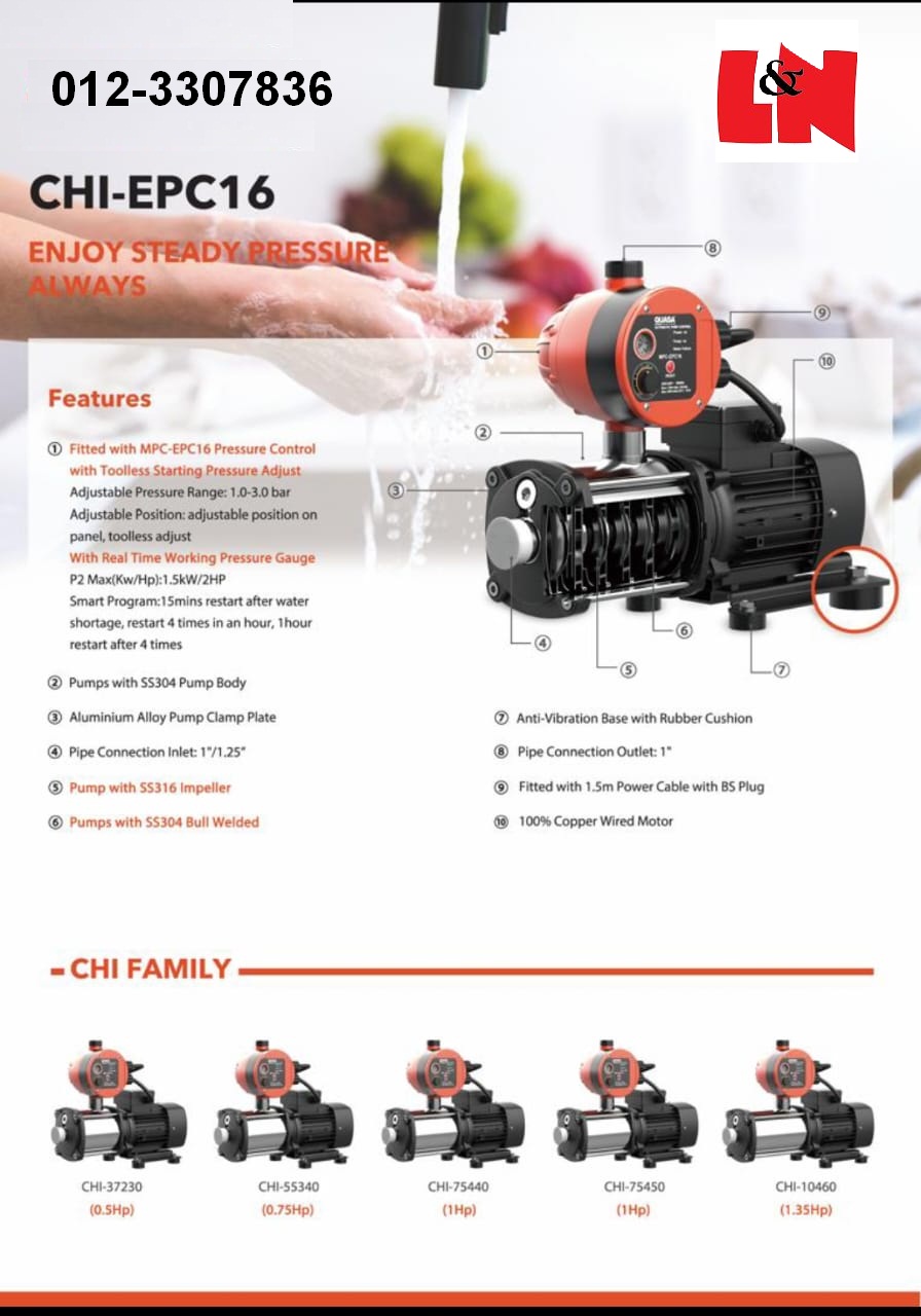 booster pump for house