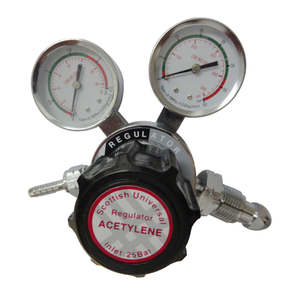 BYA Scotunivesal Acetylene Regulator