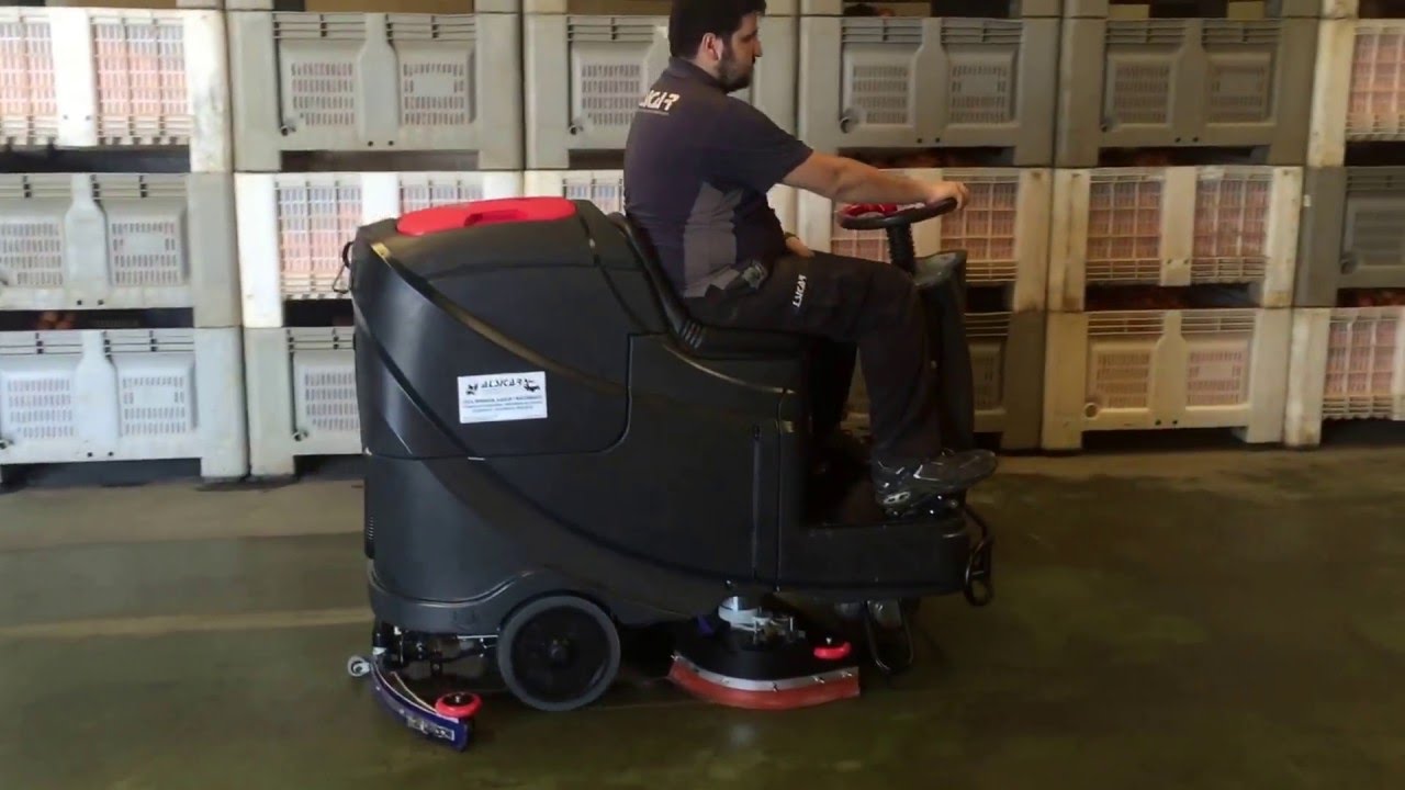 As710r Ride On Scrubber Machine Viper Scrubber Series