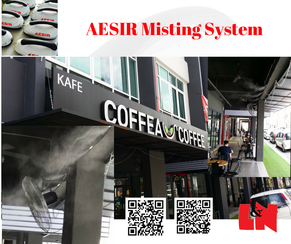 Commercial misting system